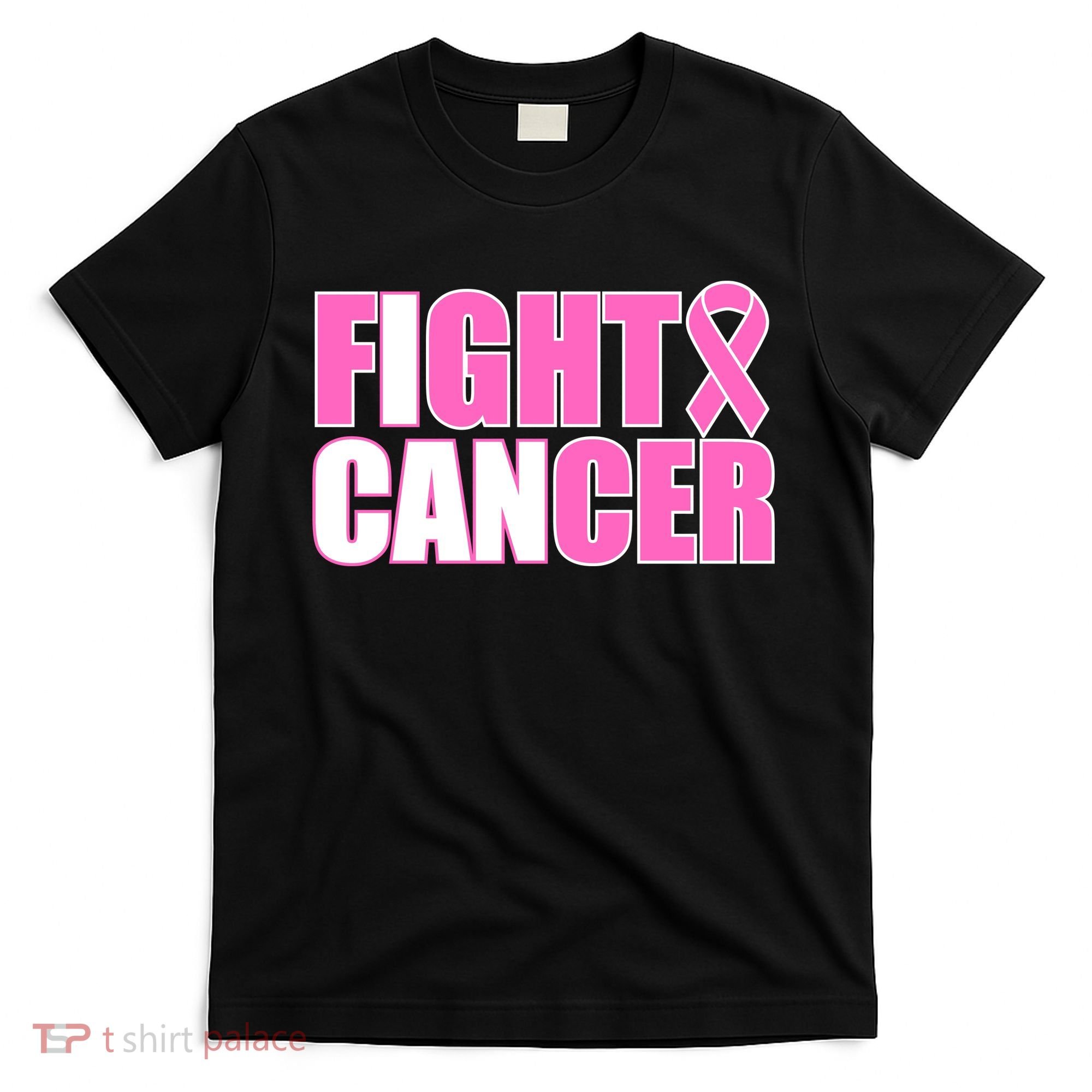 I Can Fight Cancer Breast Cancer Awareness T-Shirt
