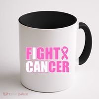 I Can Fight Cancer Breast Cancer Awareness Coffee Mug thumb 1