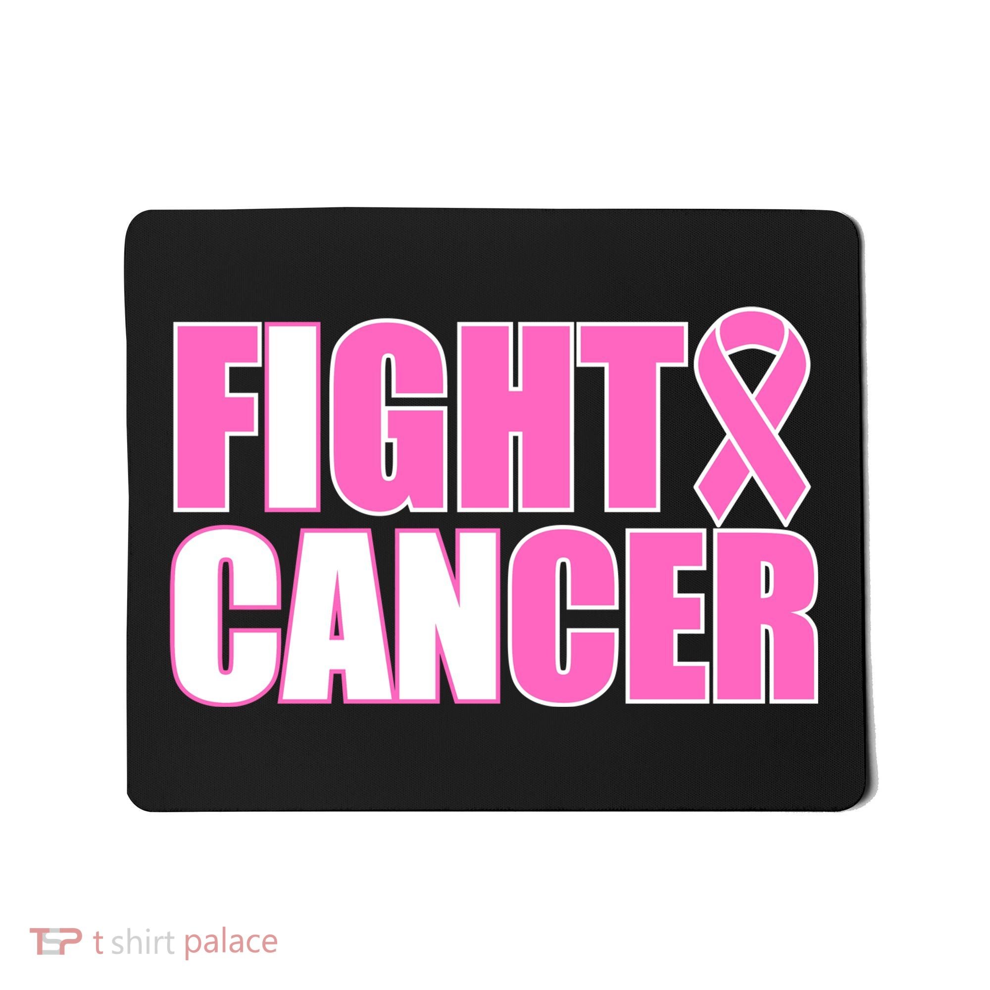 I Can Fight Cancer Breast Cancer Awareness Mousepad