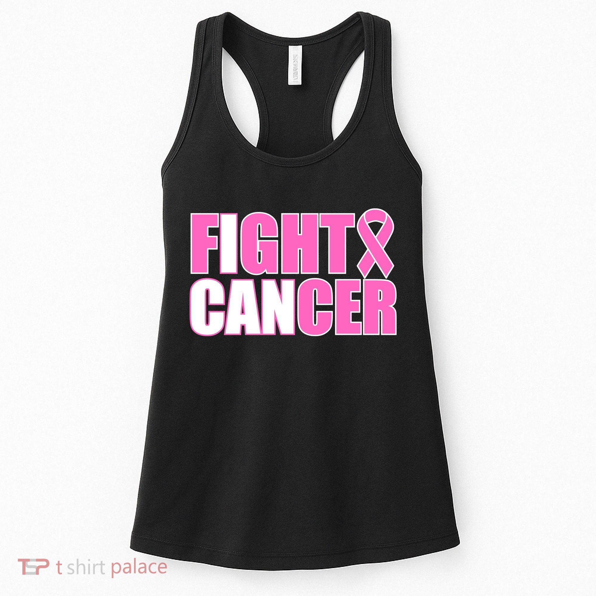 I Can Fight Cancer Breast Cancer Awareness Women's Tank Top