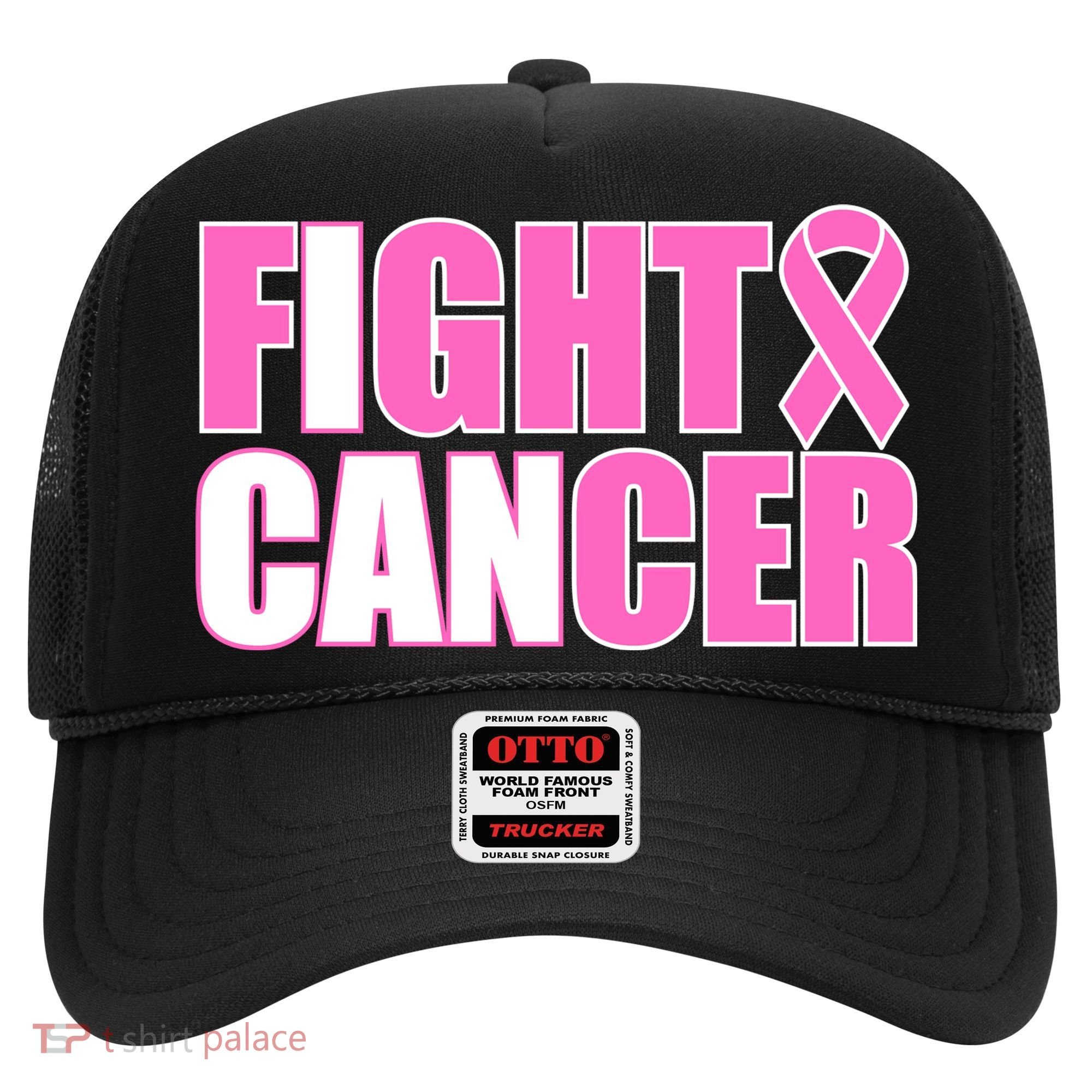 I Can Fight Cancer Breast Cancer Awareness Hat