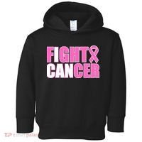 I Can Fight Cancer Breast Cancer Awareness Toddler Hoodie thumb 0