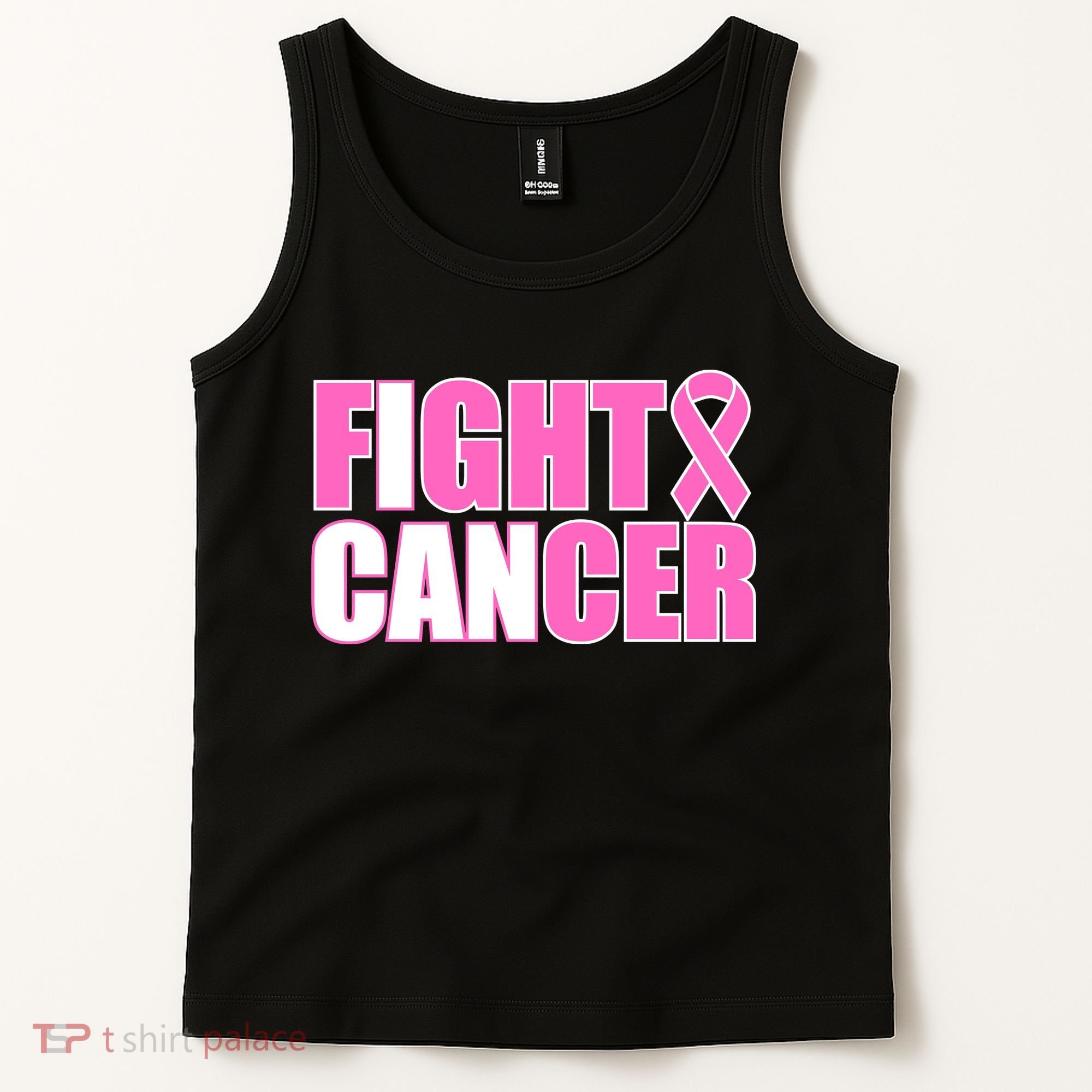 I Can Fight Cancer Breast Cancer Awareness Tank Top