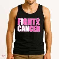 I Can Fight Cancer Breast Cancer Awareness Tank Top thumb 3