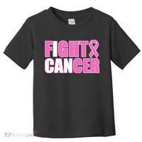 I Can Fight Cancer Breast Cancer Awareness Toddler T-Shirt thumb 0