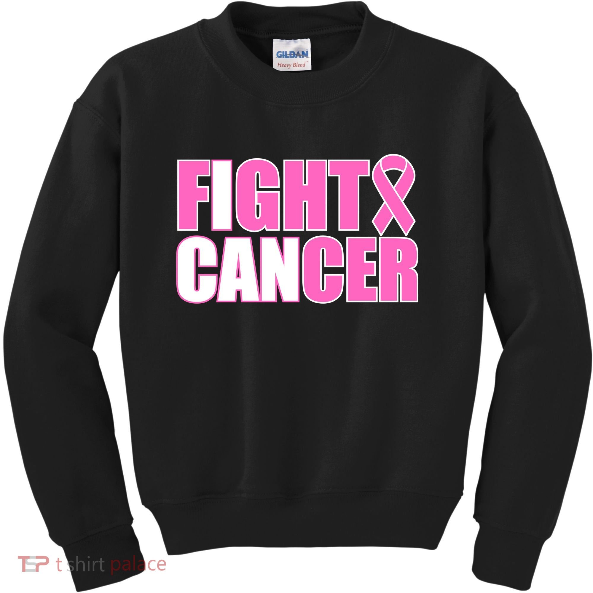 I Can Fight Cancer Breast Cancer Awareness Kids Sweatshirt