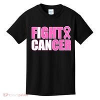 I Can Fight Cancer Breast Cancer Awareness Kids T-Shirt thumb 0