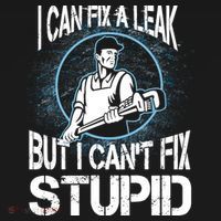 I Can Fix A Leak But Can't Fix Stupid Bucket Hat thumb 4