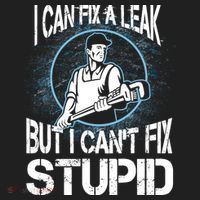 I Can Fix A Leak But Can't Fix Stupid Tumbler thumb 3