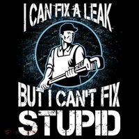 I Can Fix A Leak But Can't Fix Stupid Tank Top thumb 6