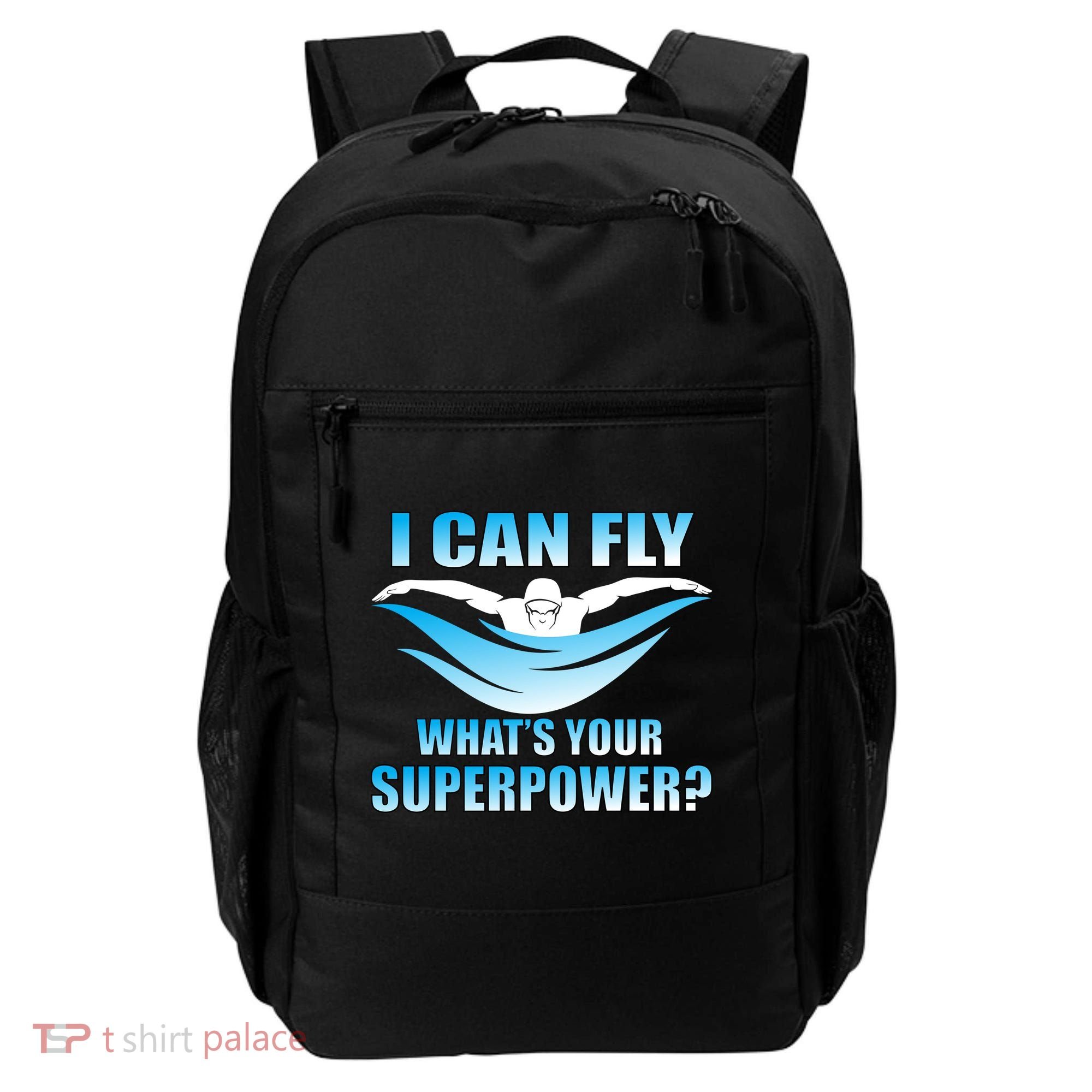 I Can Fly What's Your Superpower Swimming Backpack