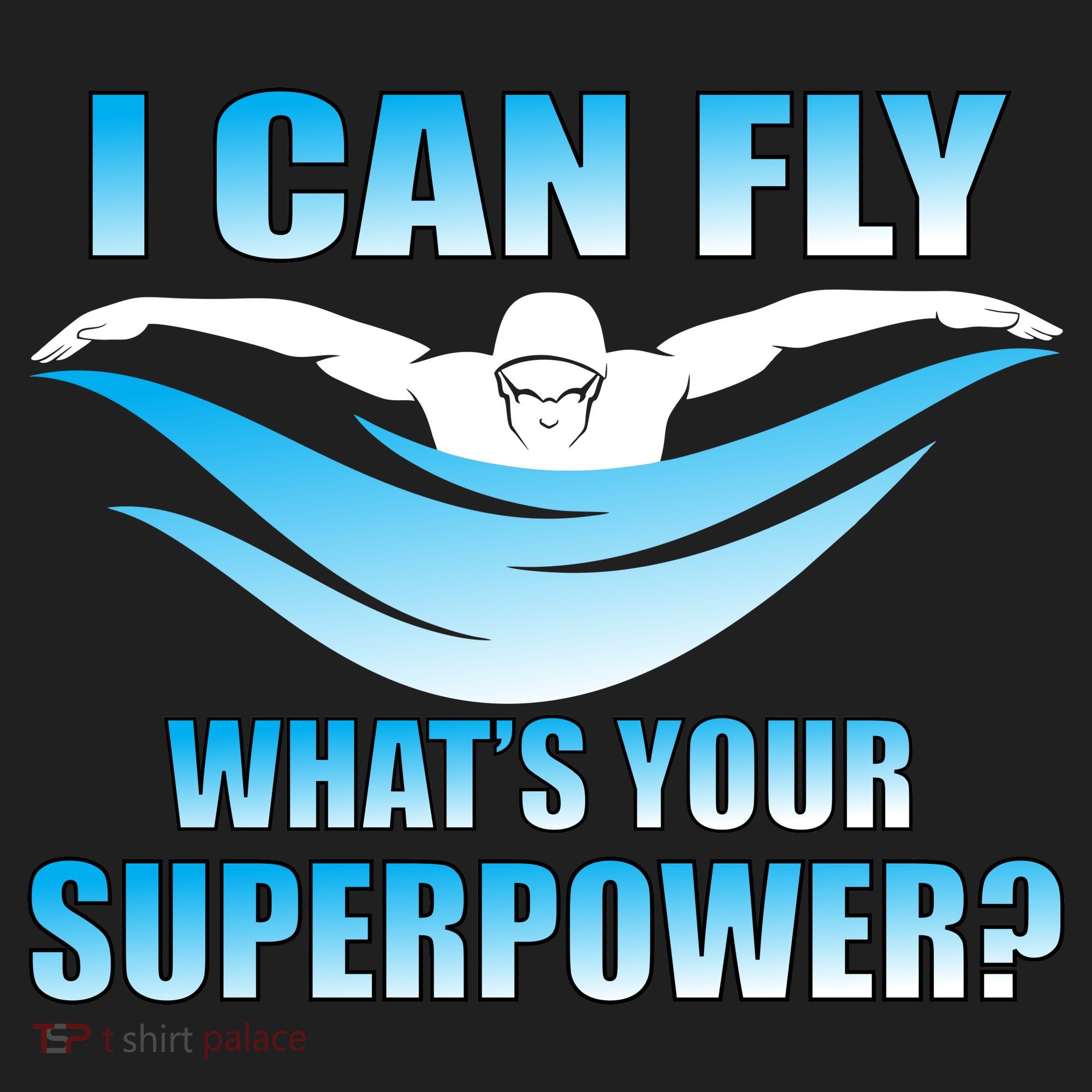 I Can Fly What's Your Superpower Swimming Tumbler