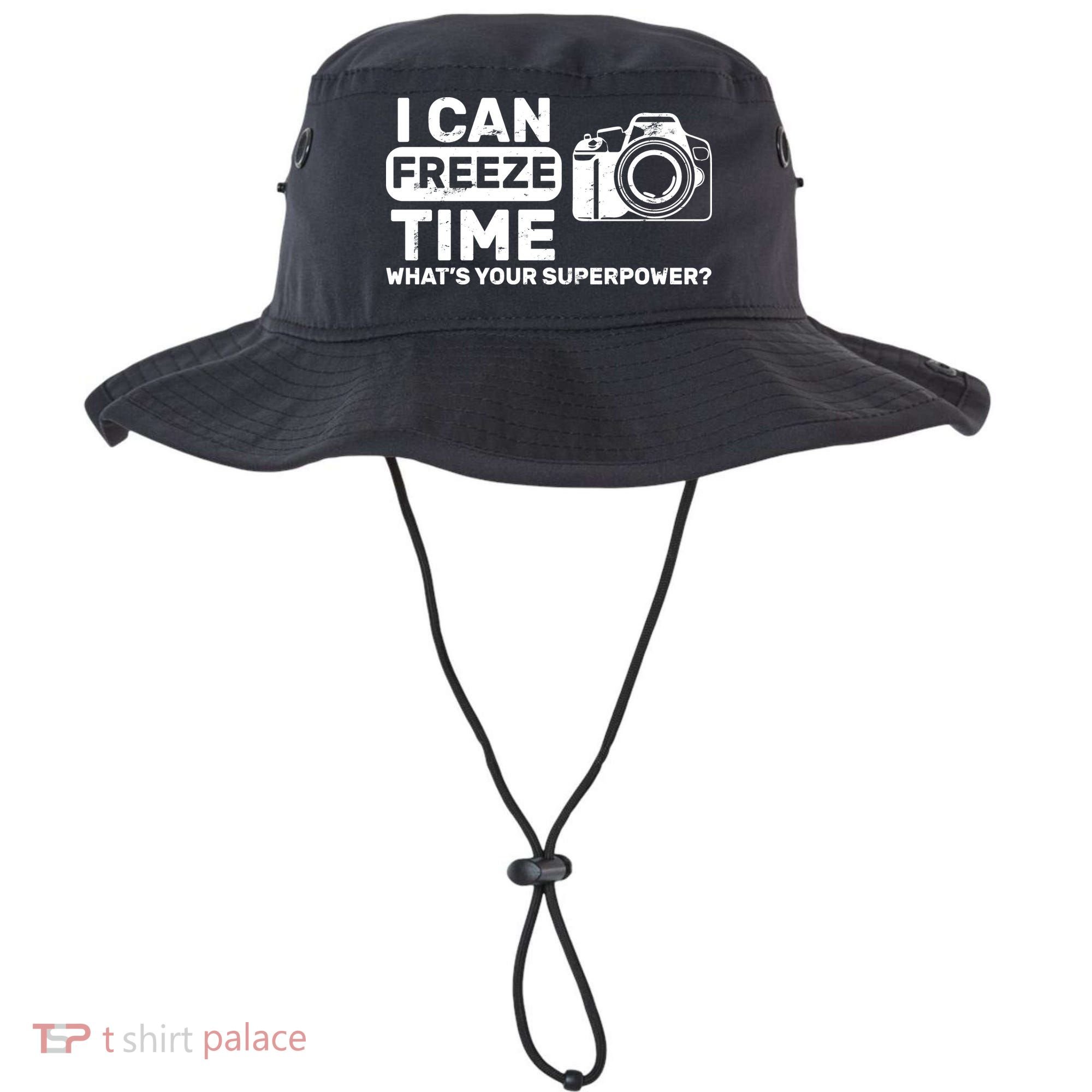 I Can Freeze Time What's Your Superpower? Bucket Hat