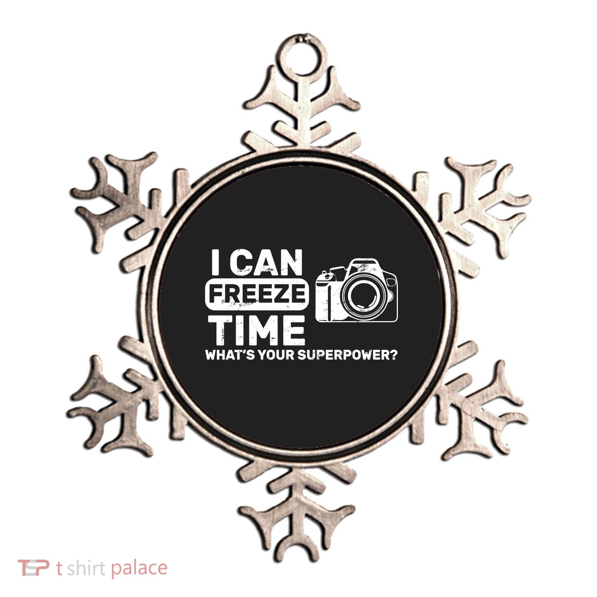 I Can Freeze Time What's Your Superpower? Ornament