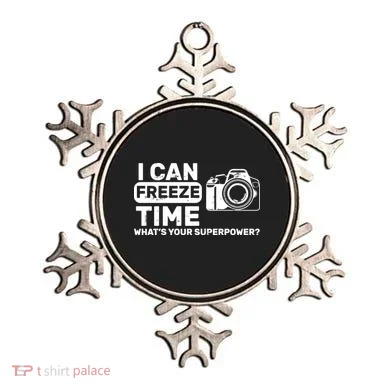I Can Freeze Time What's Your Superpower? Ornament
