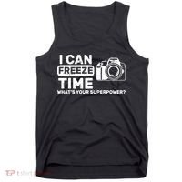 I Can Freeze Time What's Your Superpower? Tank Top thumb 0