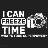 I Can Freeze Time What's Your Superpower? Golf Towel thumb 3