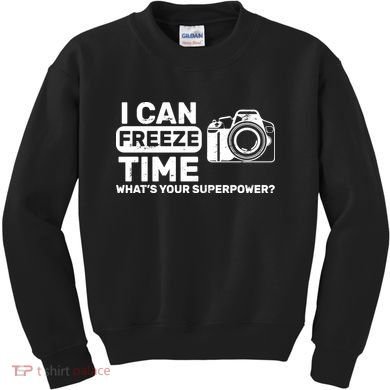 I Can Freeze Time What's Your Superpower? Kids Sweatshirt