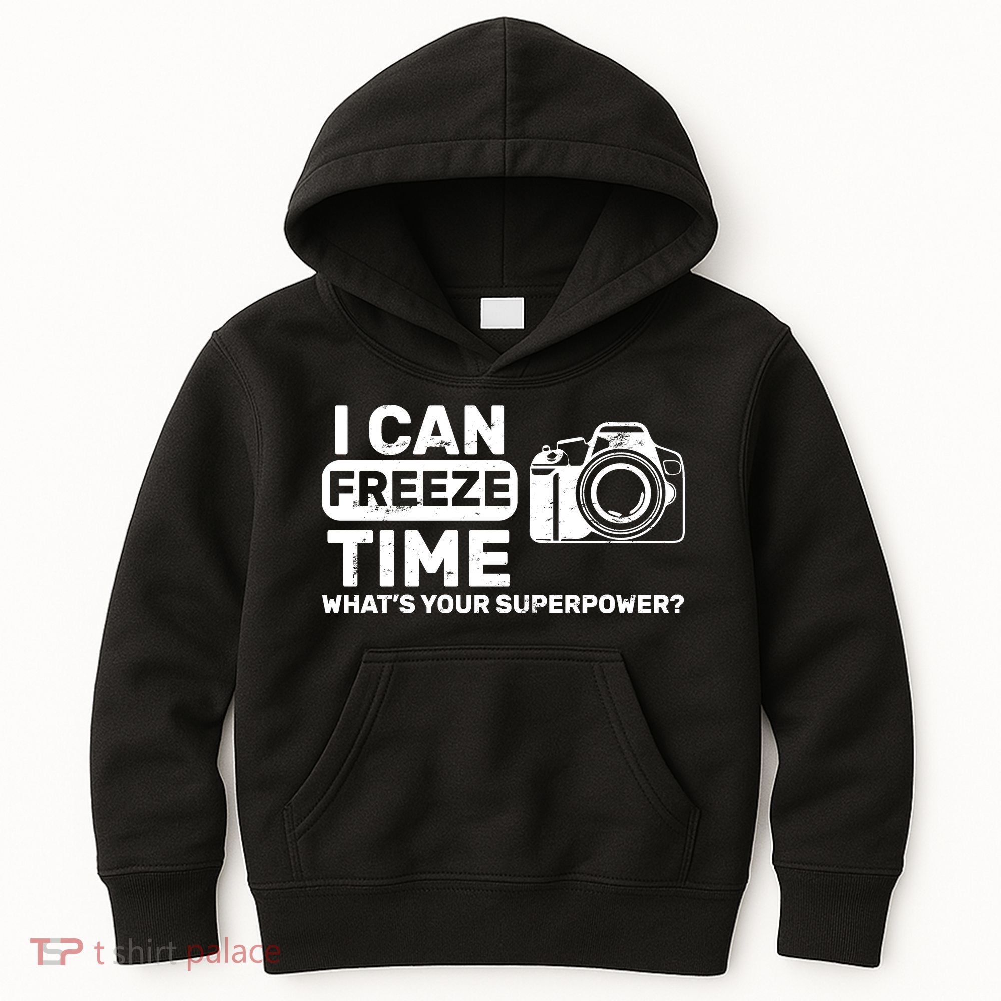 I Can Freeze Time What's Your Superpower? Kids Hoodie