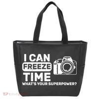 I Can Freeze Time What's Your Superpower? Tote Bag thumb 0