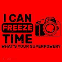 I Can Freeze Time What's Your Superpower? Santa Hat thumb 1