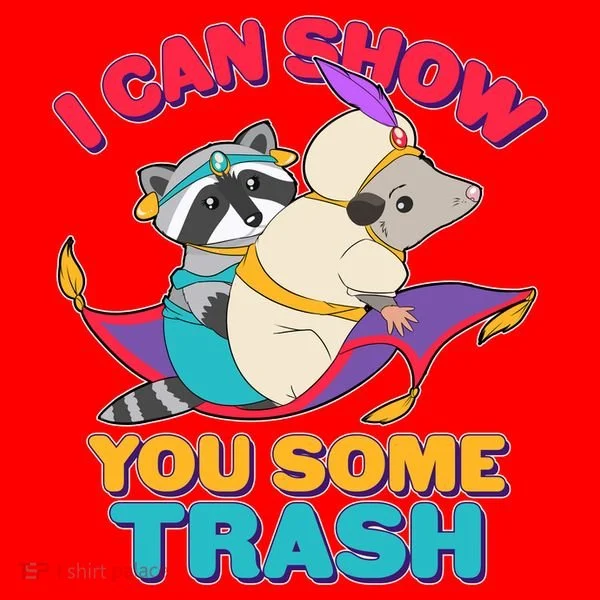 I Can Show You Some Trash Santa Hat