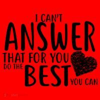 I Can't Answer That For You Do The Best You Can Santa Hat thumb 1