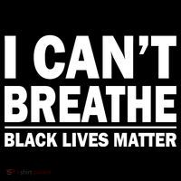 I Can't Breathe Black Lives Matter Ornament thumb 1