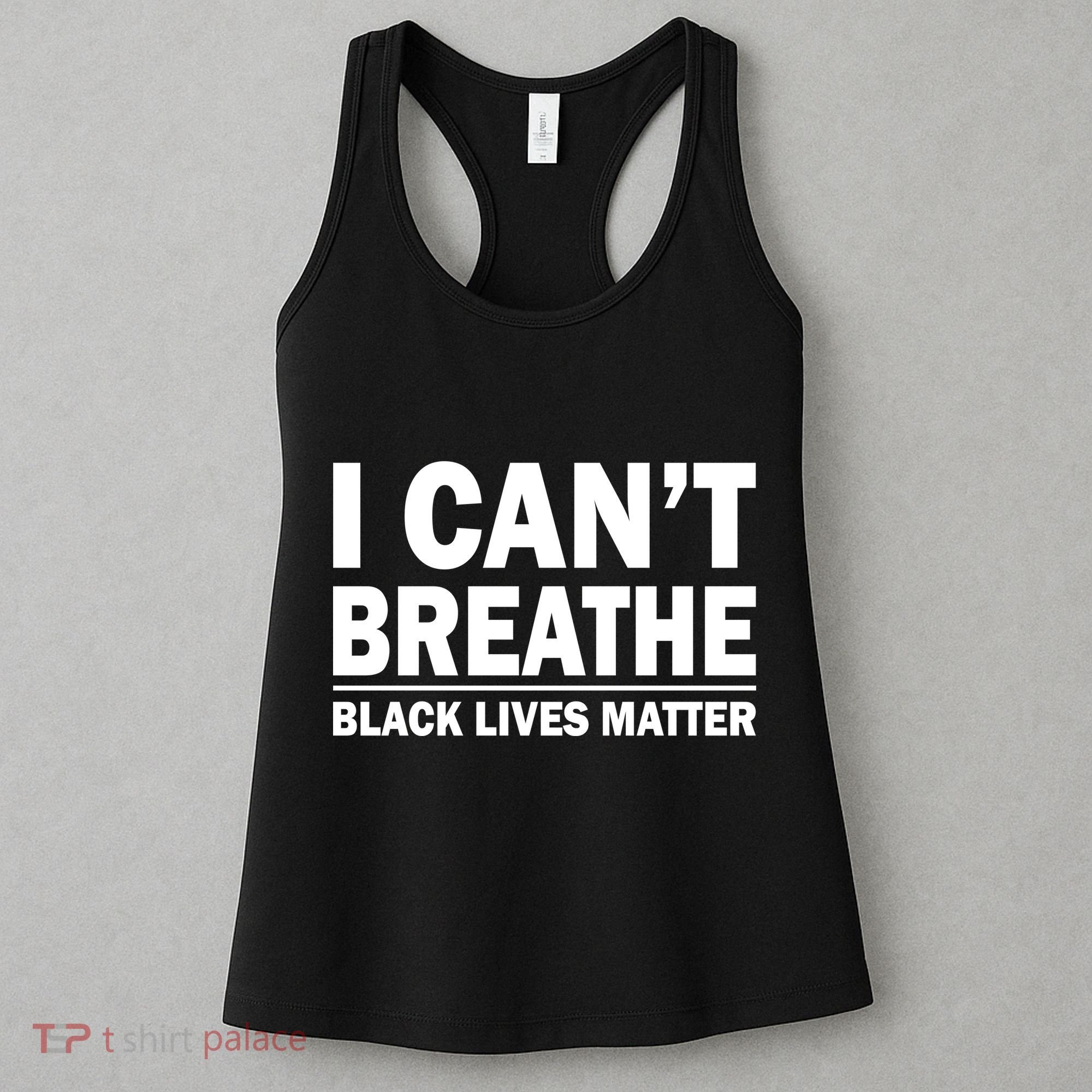I Can't Breathe Black Lives Matter Women's Tank Top