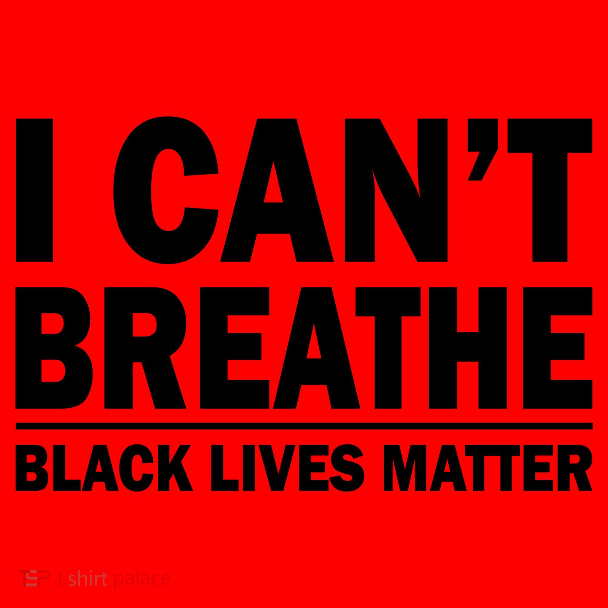 I Can't Breathe Black Lives Matter Santa Hat
