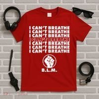 I Can't Breathe Black Lives Matter BLM Fist T-Shirt thumb 5
