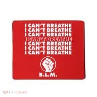 I Can't Breathe Black Lives Matter BLM Fist Mousepad thumb 0