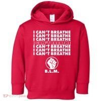 I Can't Breathe Black Lives Matter BLM Fist Toddler Hoodie thumb 0