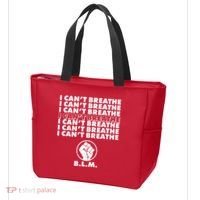 I Can't Breathe Black Lives Matter BLM Fist Tote Bag thumb 3