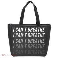 I Can't Breathe Fading Word Print Tote Bag thumb 0
