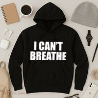I Can't Breathe George Floyd Black Lives Matter Hoodie thumb 3