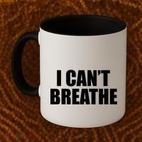 I Can't Breathe George Floyd Black Lives Matter Coffee Mug thumb 2