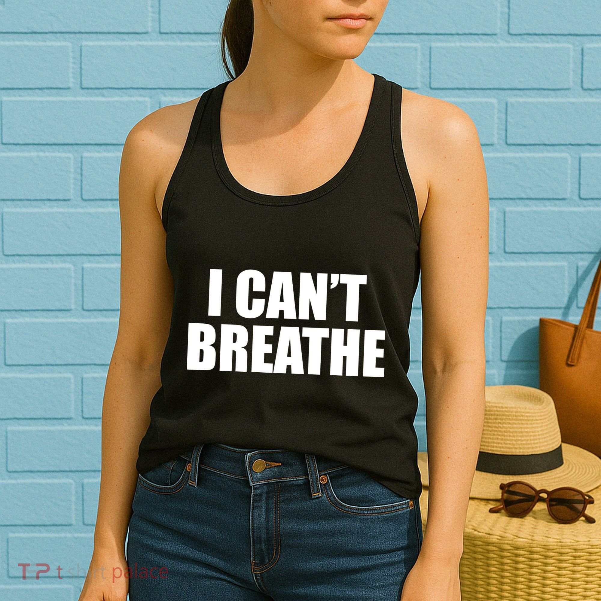 I Can't Breathe George Floyd Black Lives Matter Women's Tank Top
