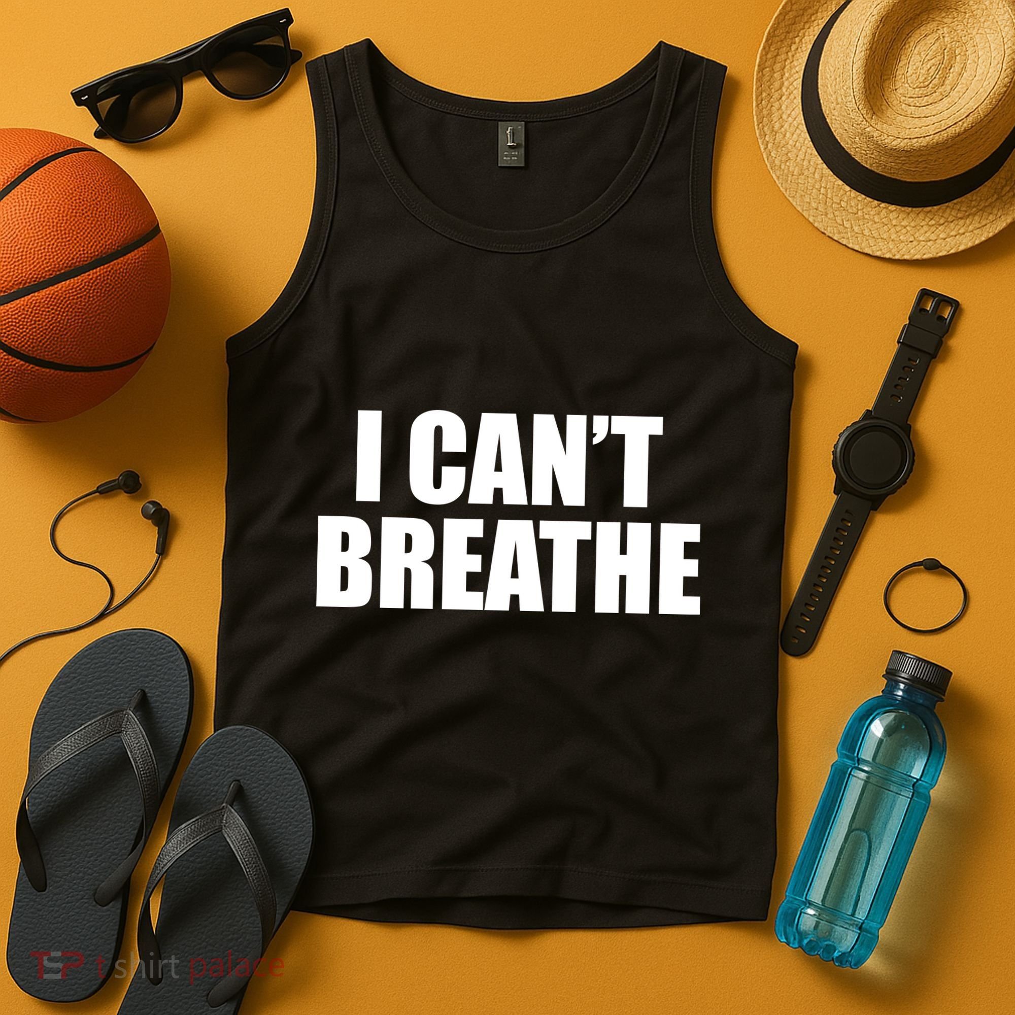 I Can't Breathe George Floyd Black Lives Matter Tank Top