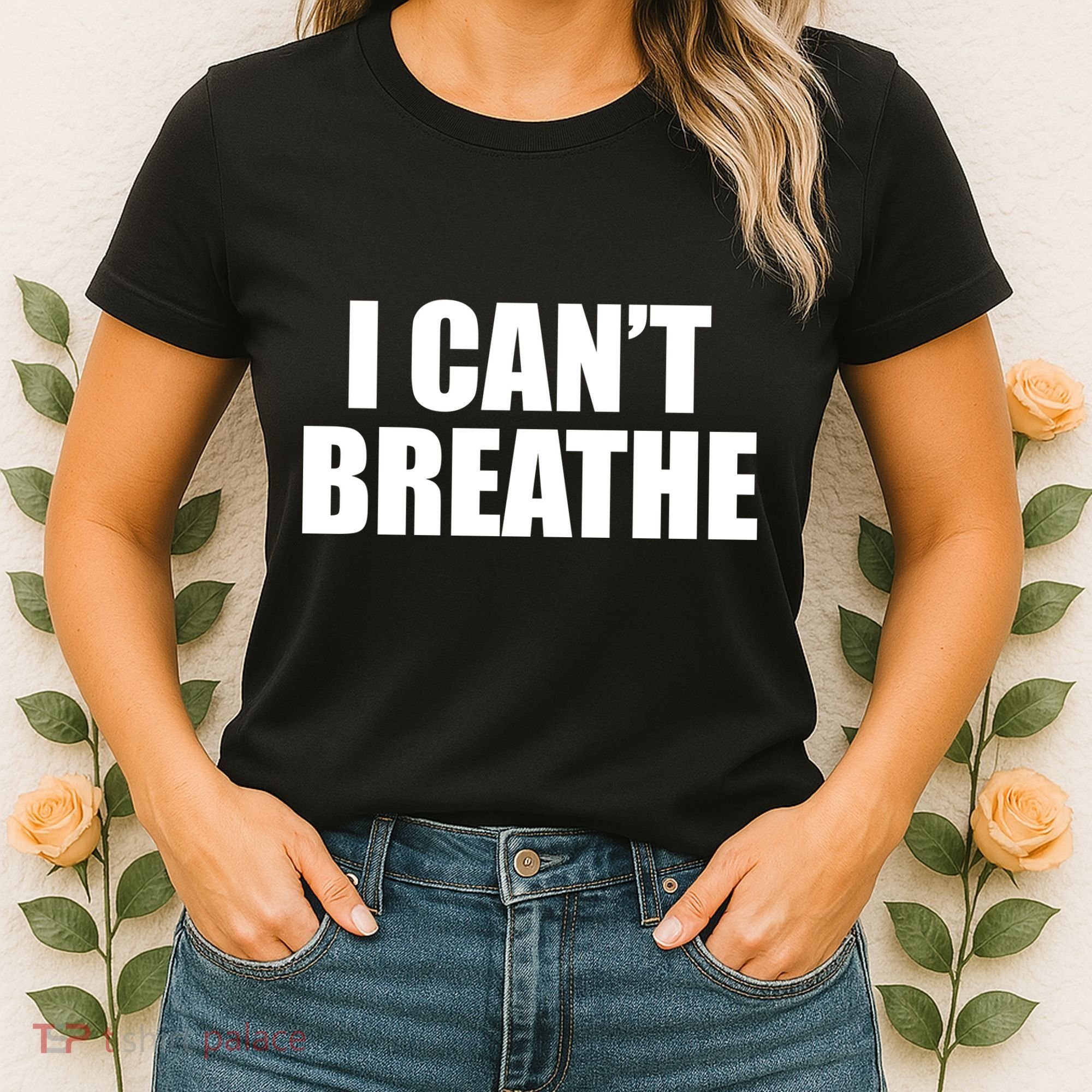 I Can't Breathe George Floyd Black Lives Matter Women's T-Shirt