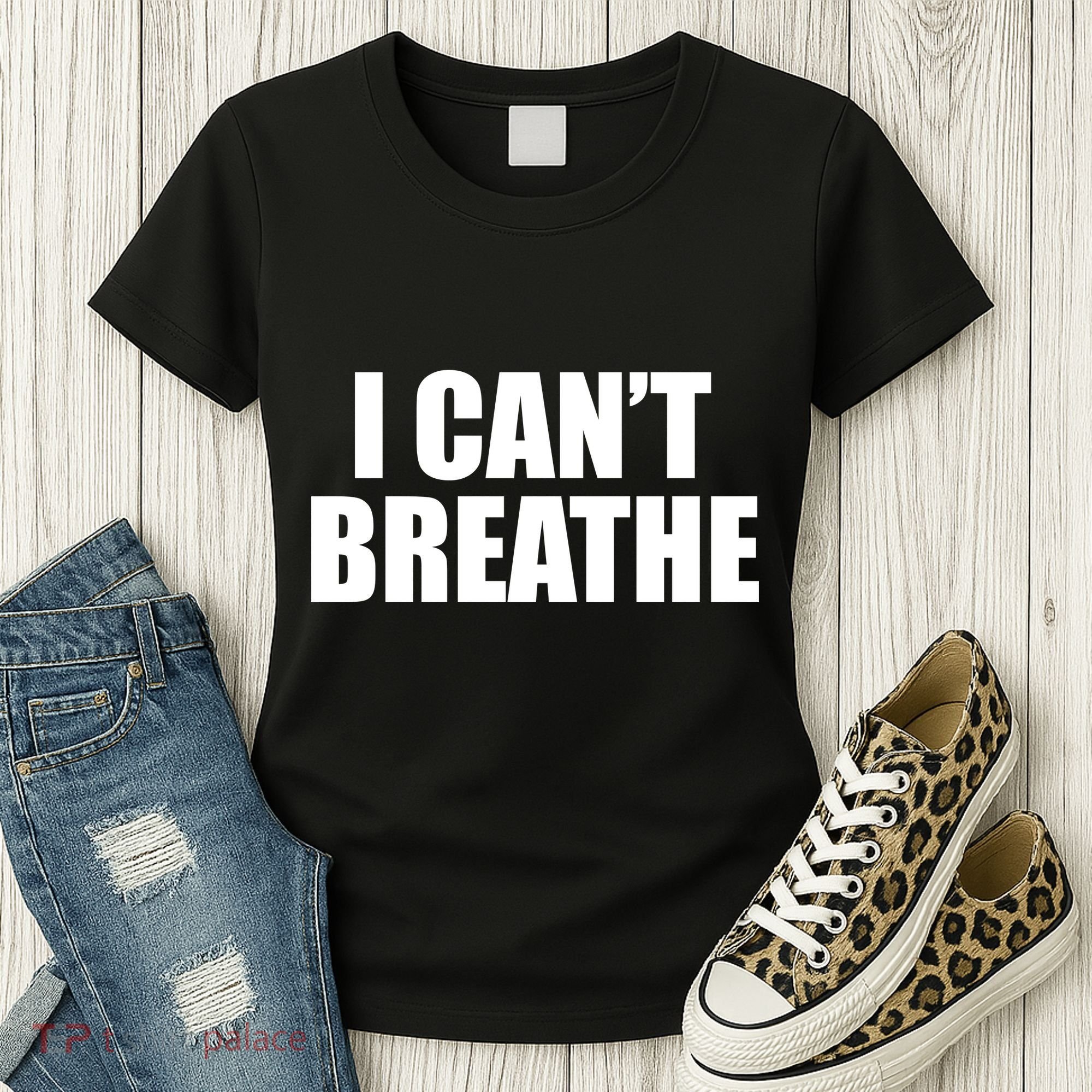 I Can't Breathe George Floyd Black Lives Matter Women's T-Shirt