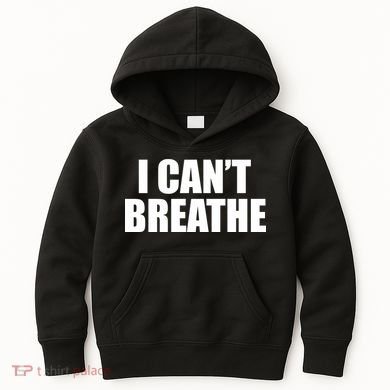 I Can't Breathe George Floyd Black Lives Matter Kids Hoodie