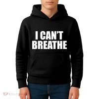I Can't Breathe George Floyd Black Lives Matter Kids Hoodie thumb 4