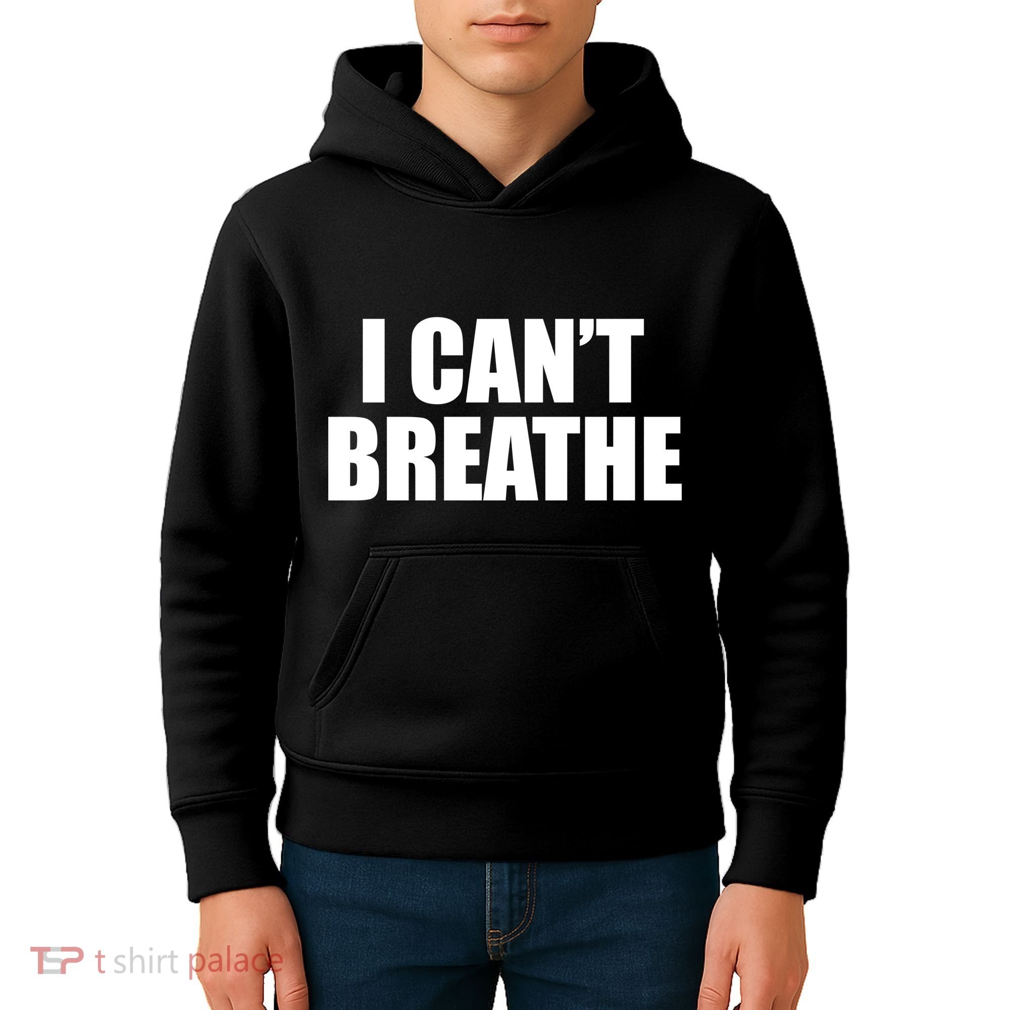 I Can't Breathe George Floyd Black Lives Matter Kids Hoodie