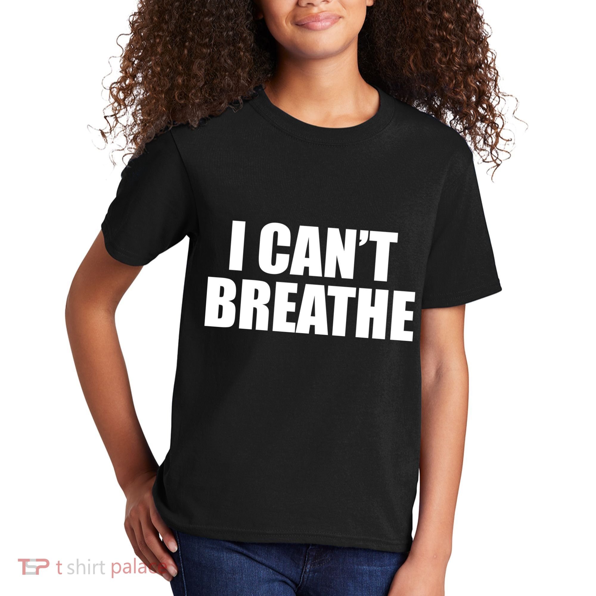 I Can't Breathe George Floyd Black Lives Matter Kids T-Shirt