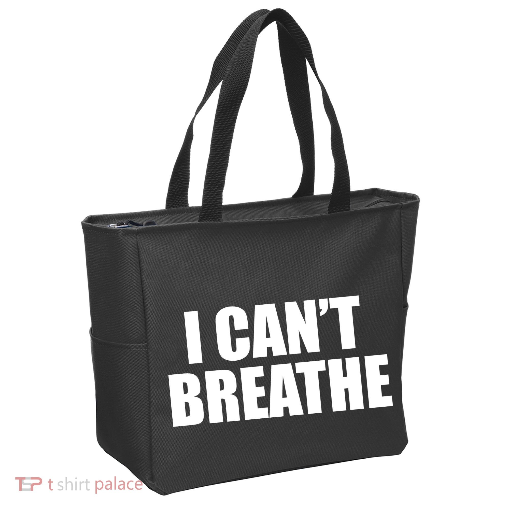 I Can't Breathe George Floyd Black Lives Matter Tote Bag