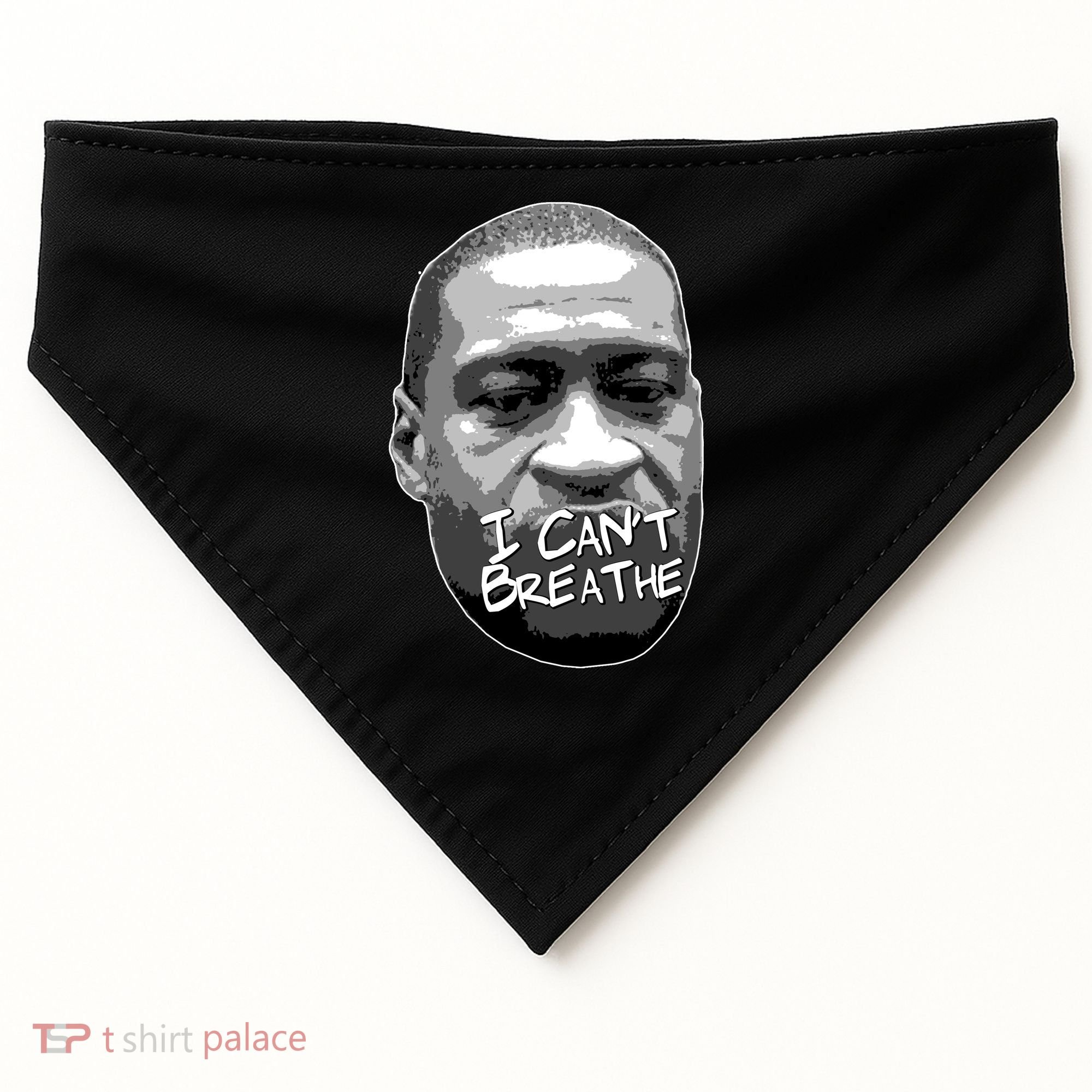 I Can't Breathe George Floyd BLM USA-Made Doggie Bandana