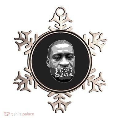 I Can't Breathe George Floyd BLM Ornament