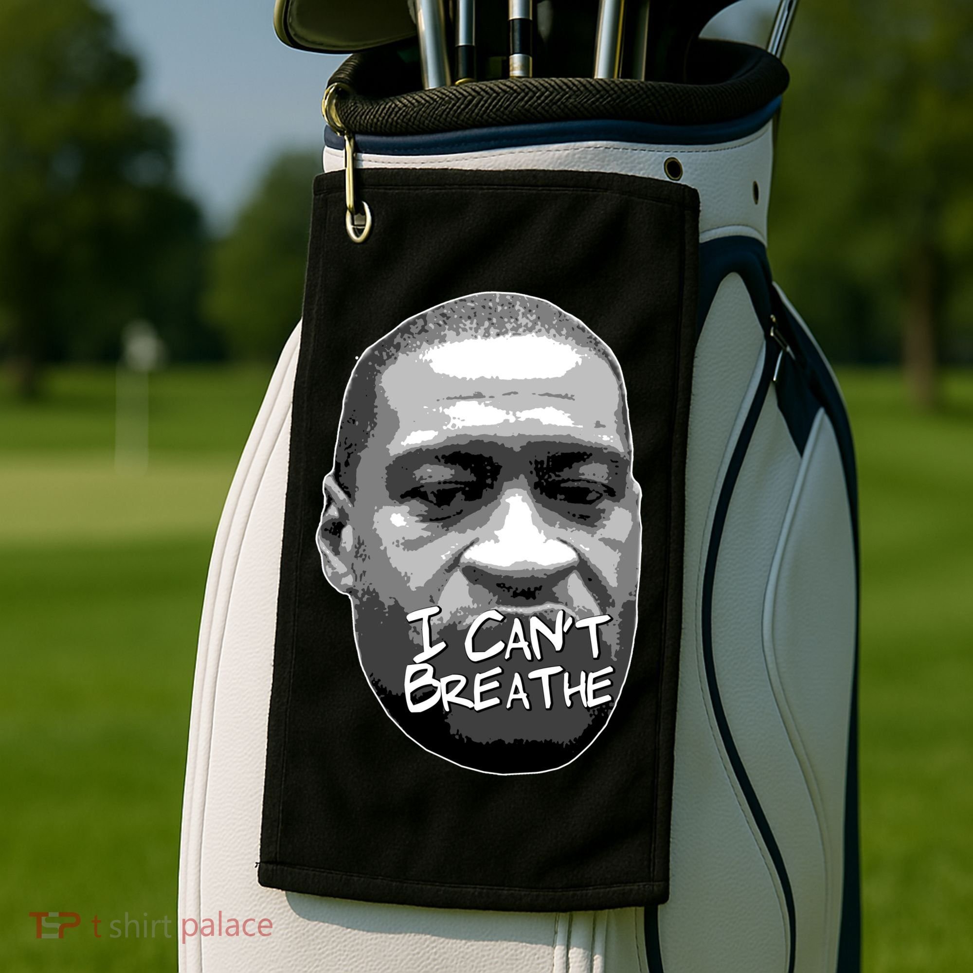 I Can't Breathe George Floyd BLM Golf Towel