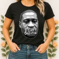 I Can't Breathe George Floyd BLM Women's T-Shirt thumb 2